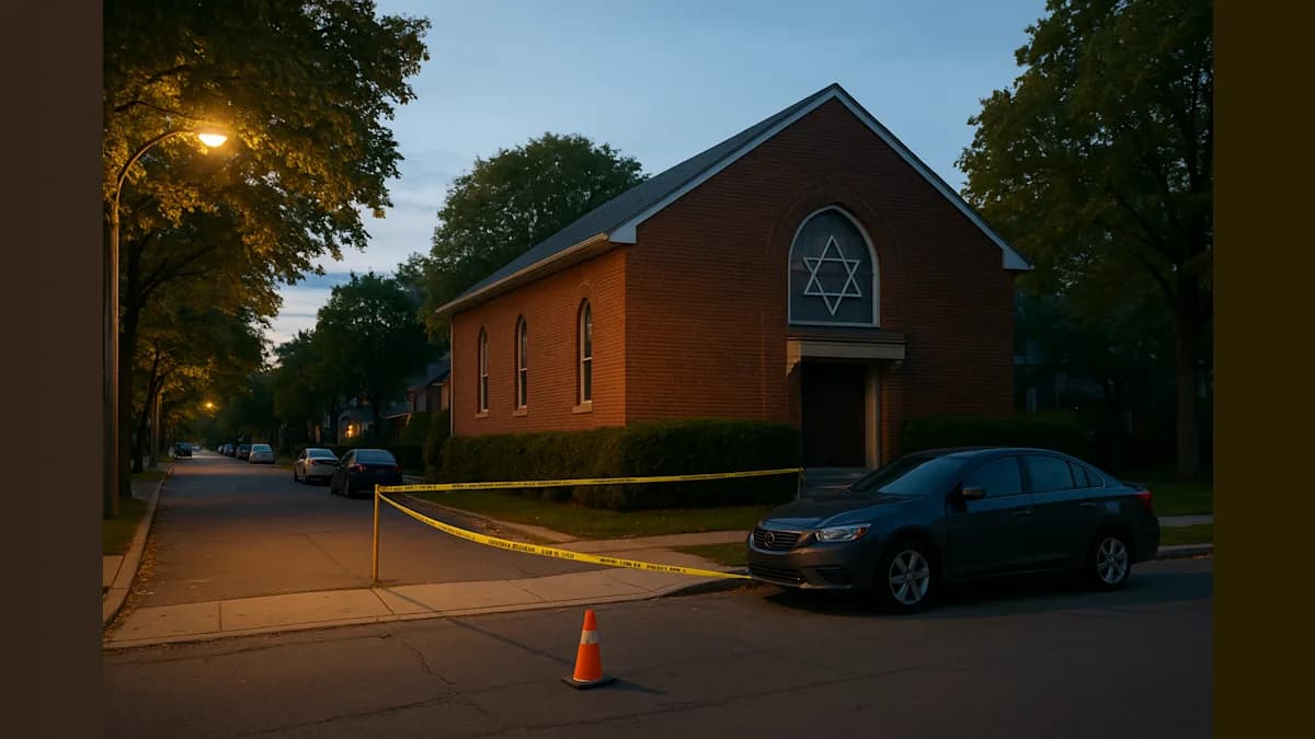 SIU Probes Belleville Shooting Near Synagogue on Yom Kippur