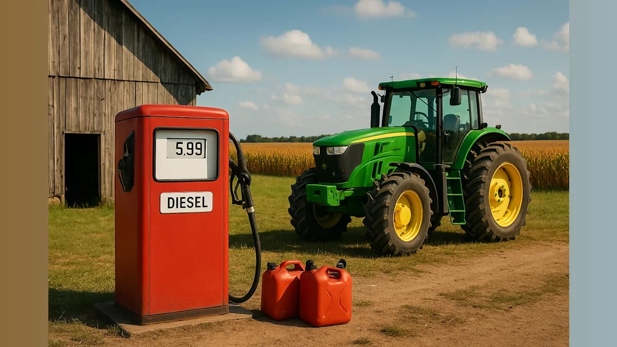 Ontario Farmers Seek Relief as Diesel Hits Record High