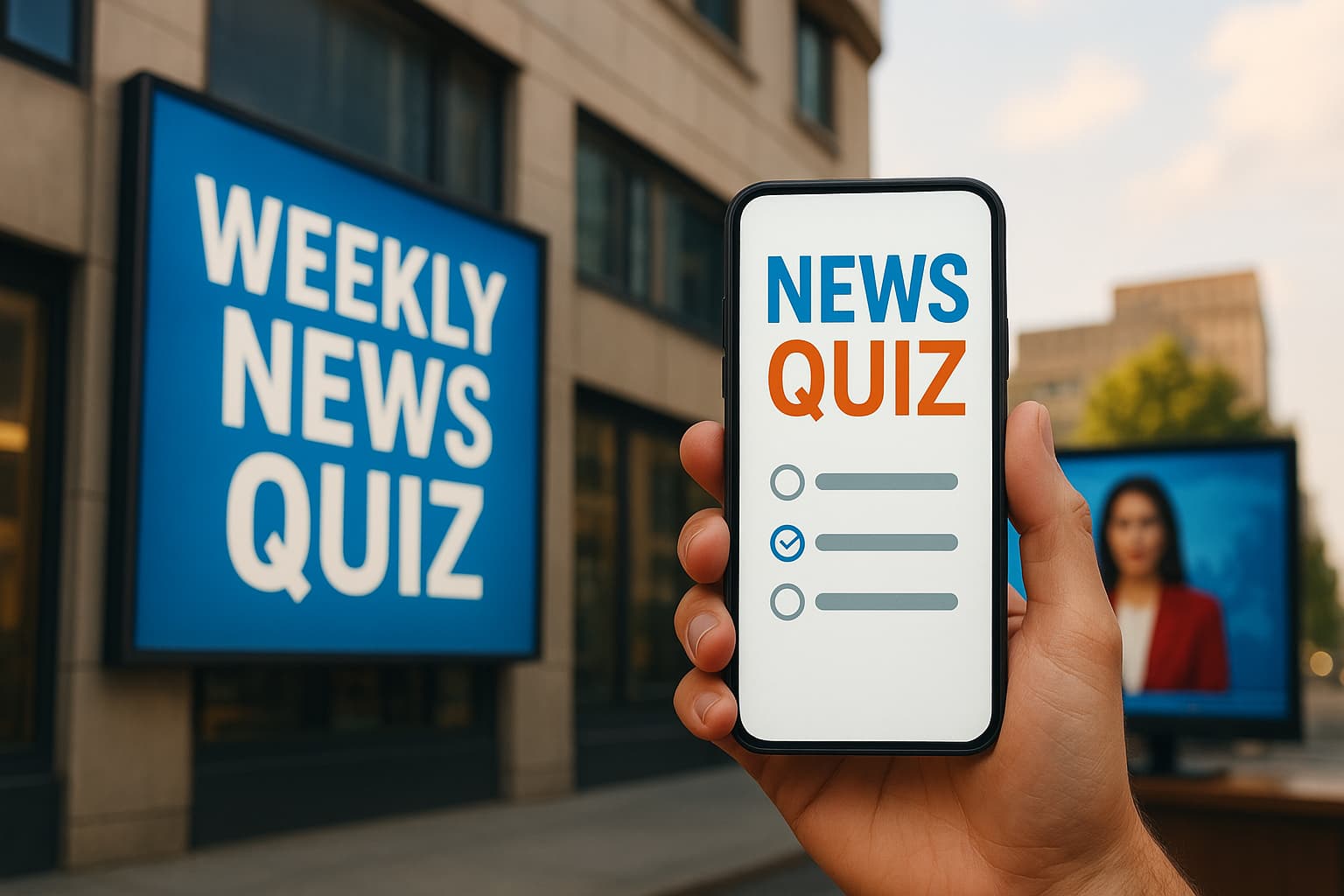 Weekly News Quiz Tests Knowledge of Current Events