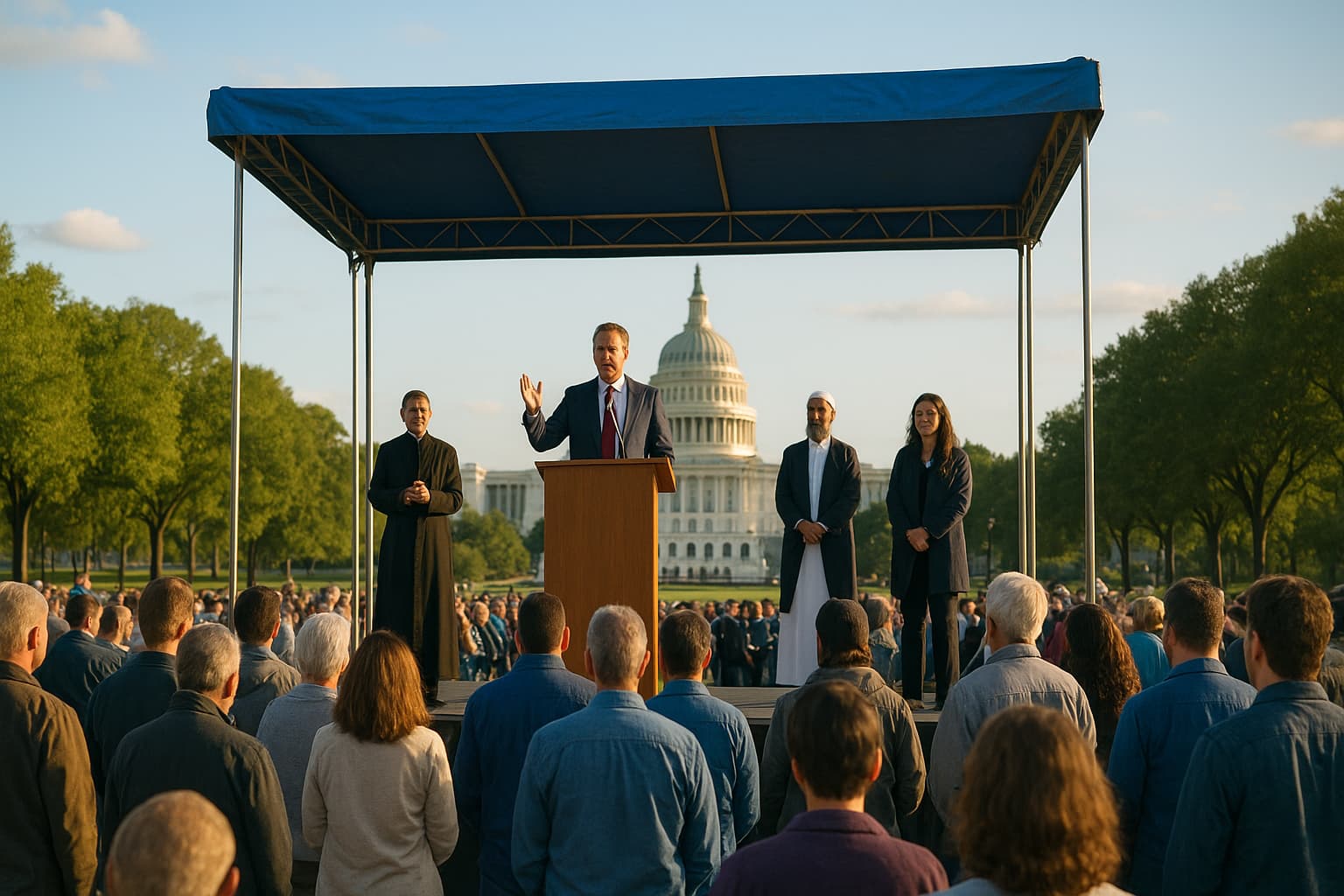 National Mall Prayer Event Features Predominantly Christian Speakers
