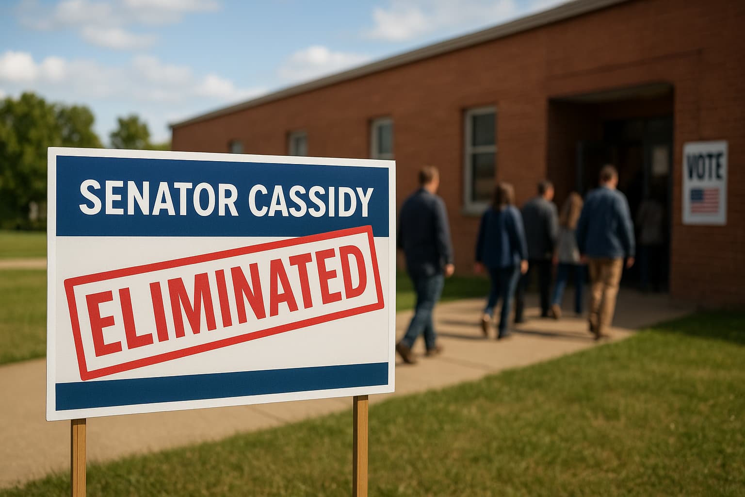 Senator Bill Cassidy Eliminated in Louisiana Republican Primary