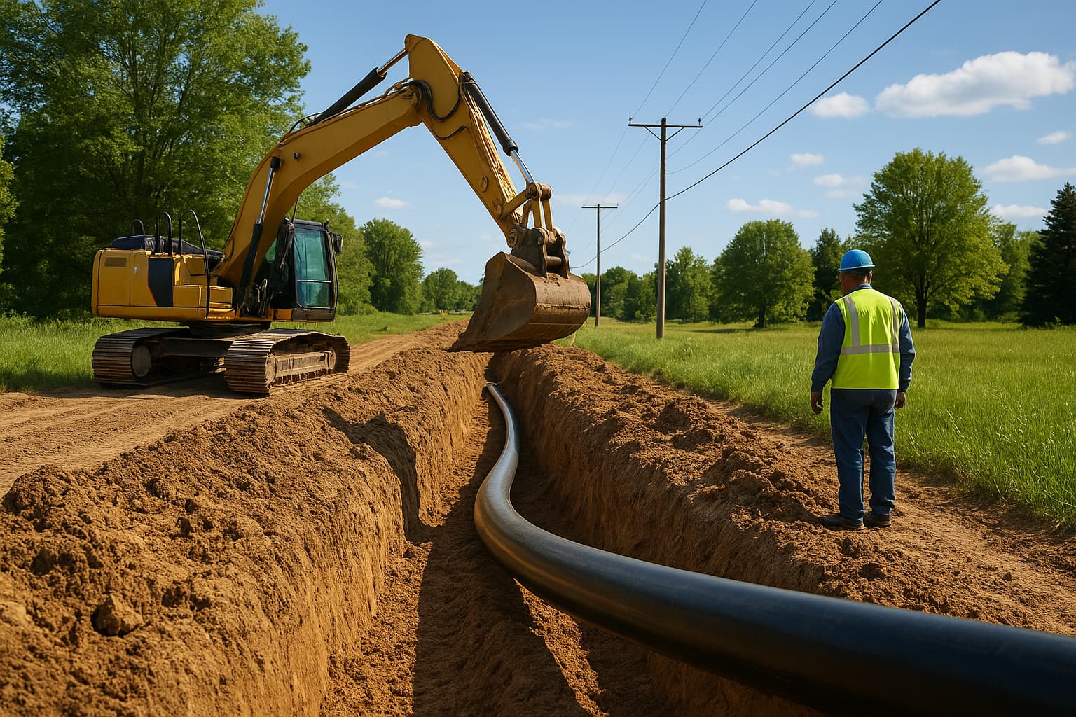 Northern Michigan Utilities Expand Underground Power Lines