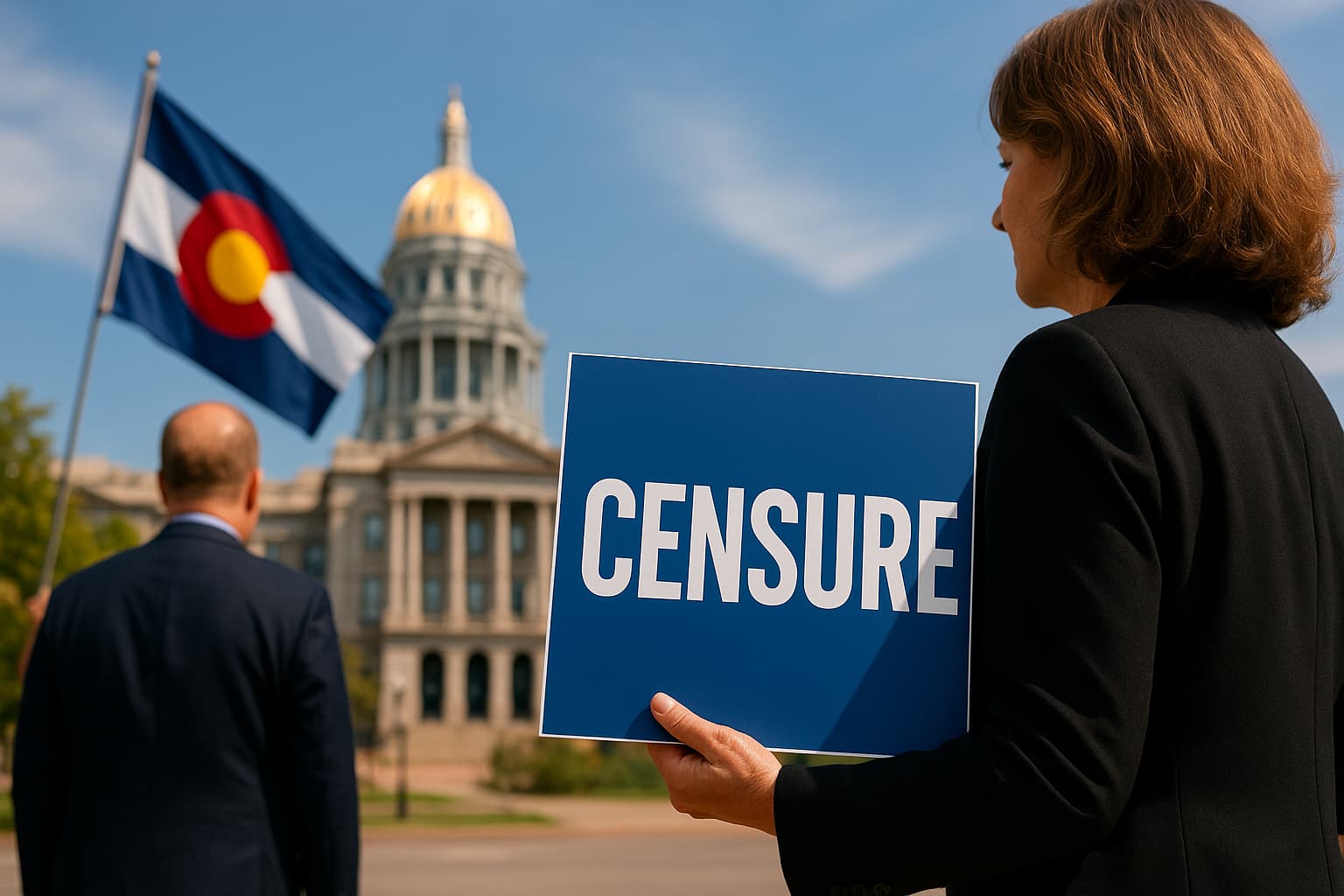 Colorado Democrats Censure Governor Over Tina Peters Commutation