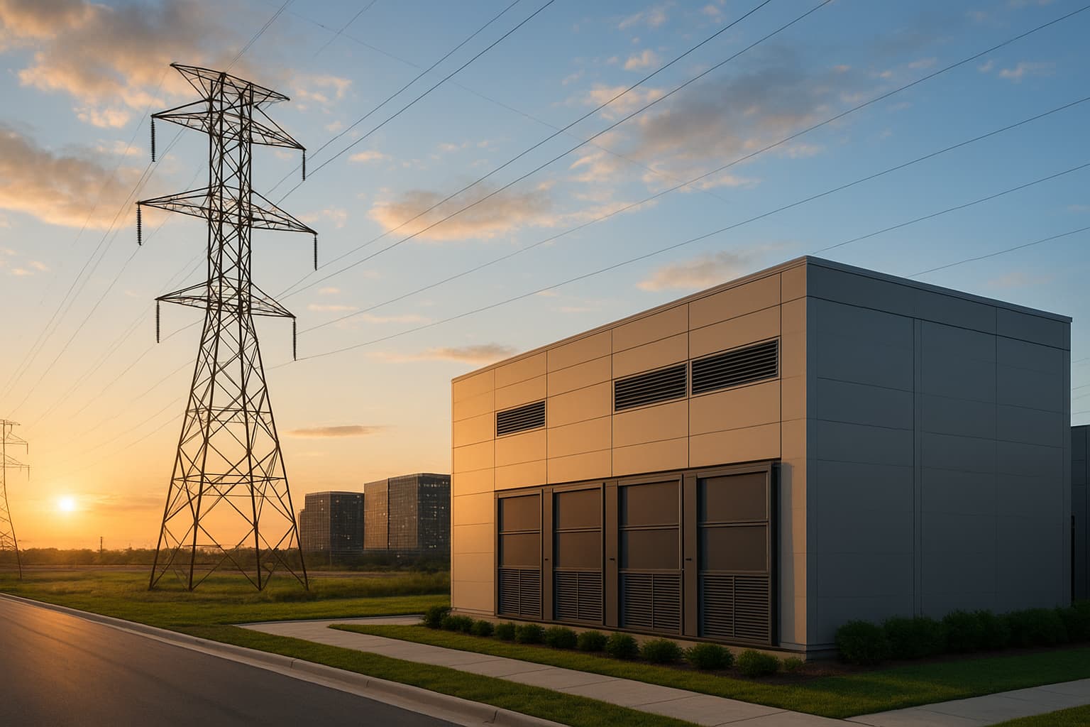 Data Centers Strain Texas Power Grid Capacity