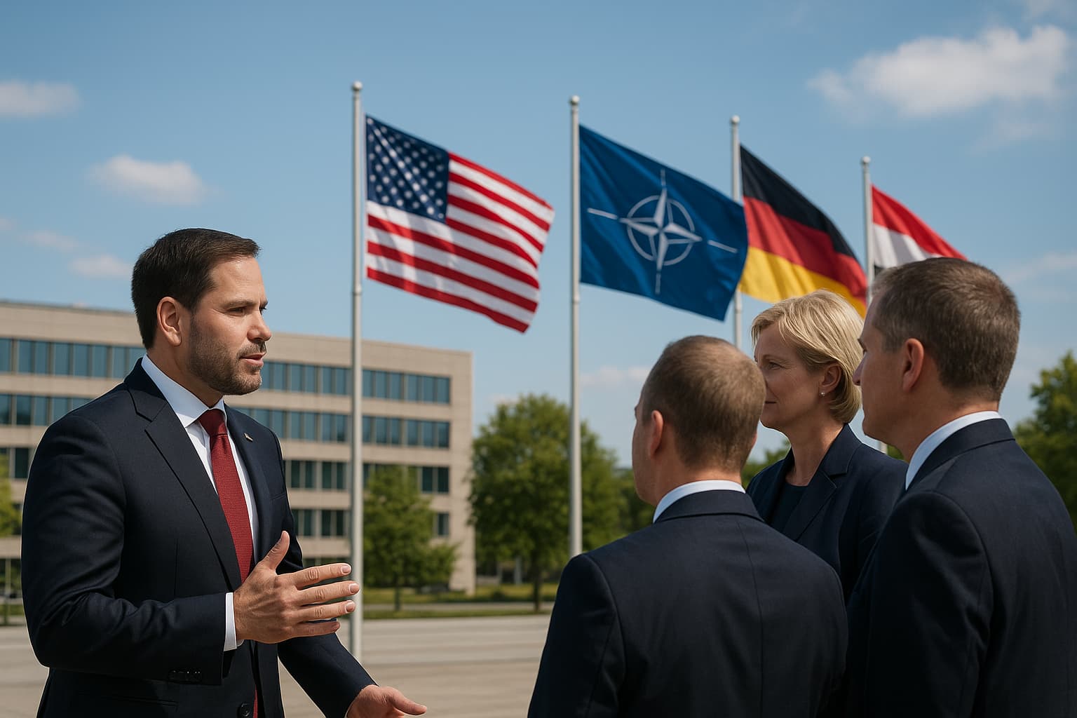 Rubio Meets NATO Allies Amid Troop Deployment Uncertainty