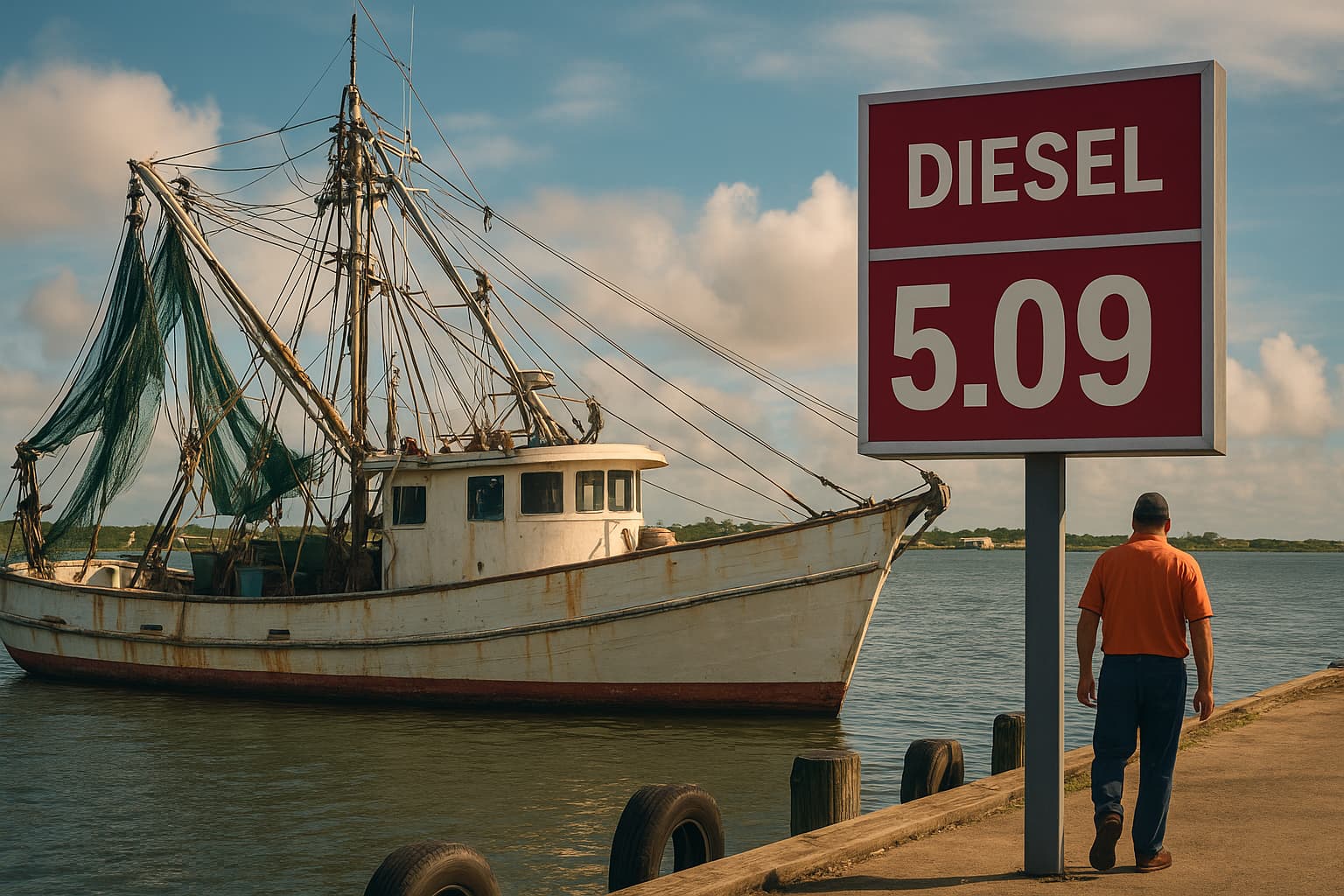 Gulf Shrimpers Seek Federal Relief as Fuel Crisis Deepens