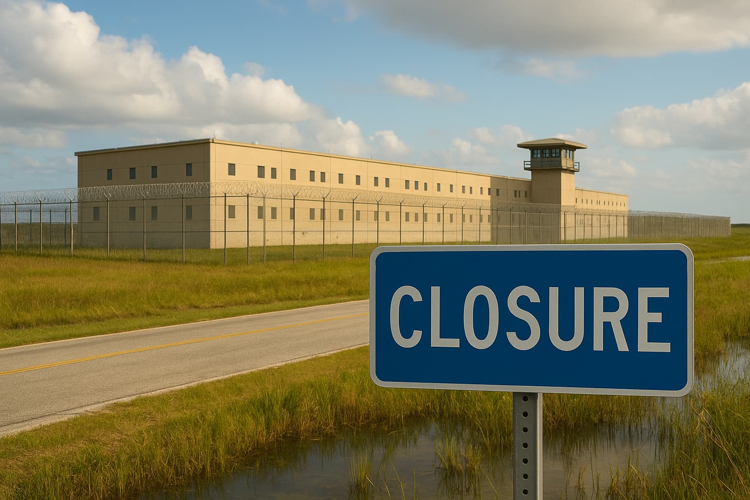 Florida Everglades Detention Center Faces Closure Over Costs