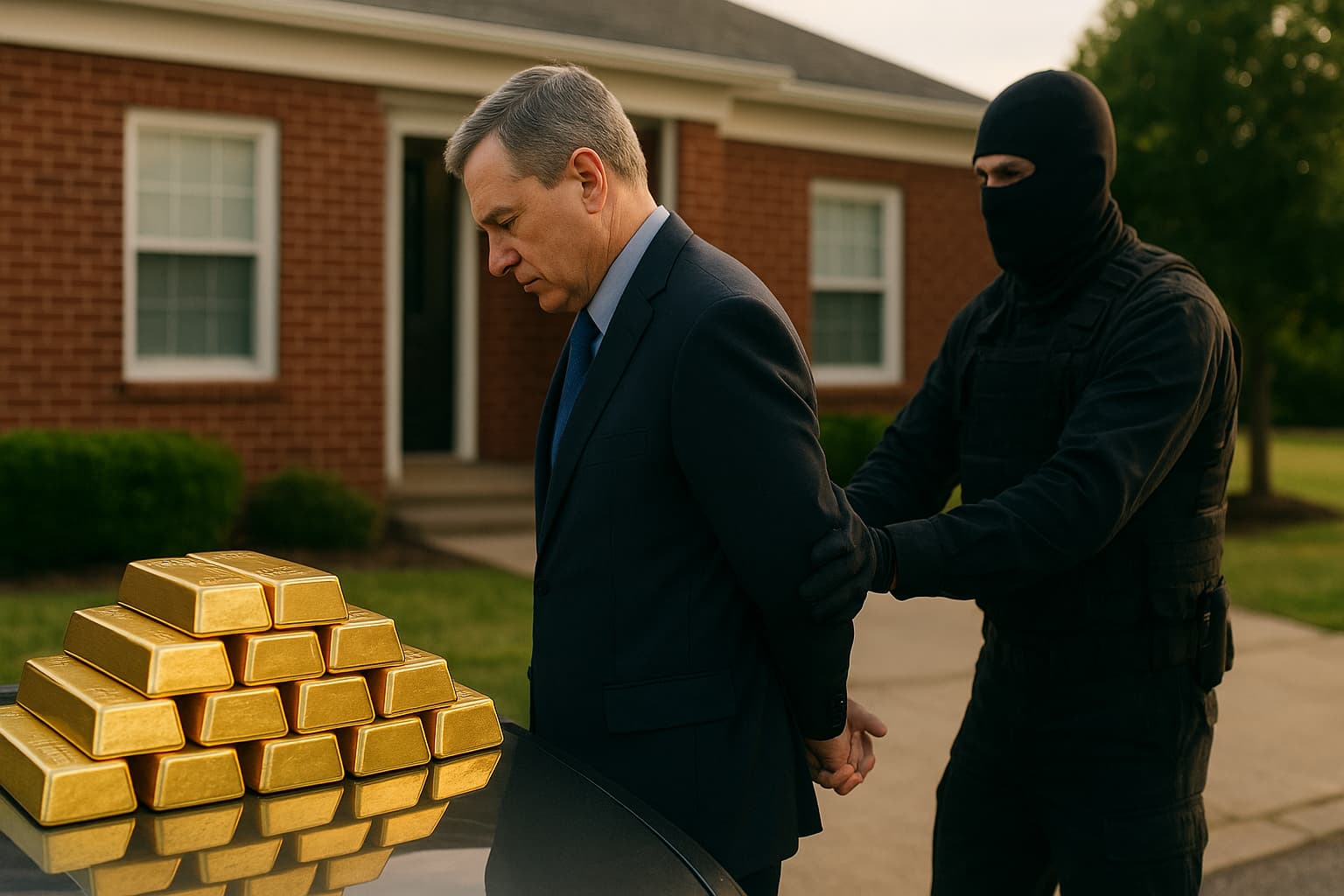 Former CIA Official Charged with Stealing Gold Bars