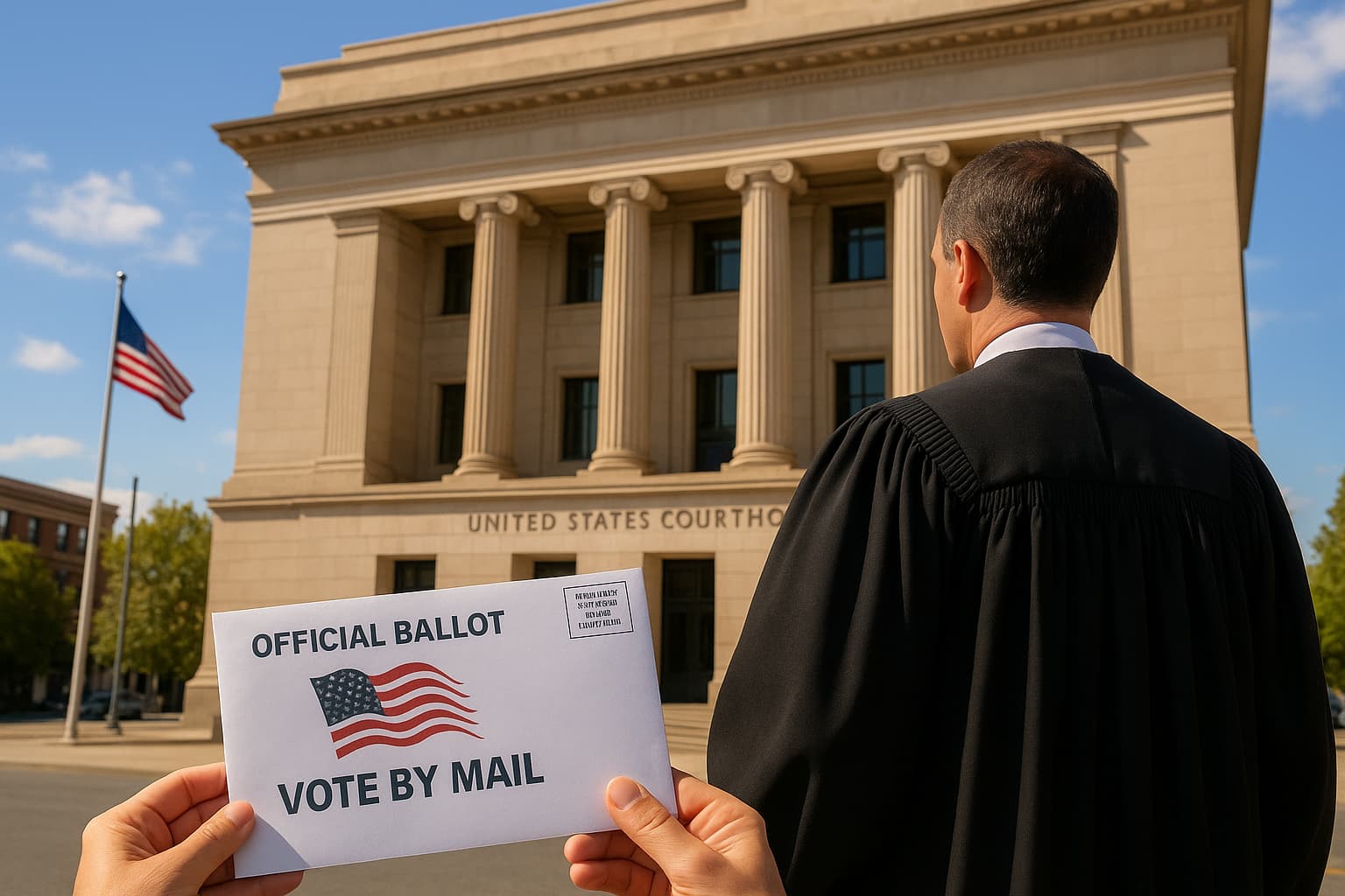 Federal Judge Declines to Block Trump Mail Voting Order