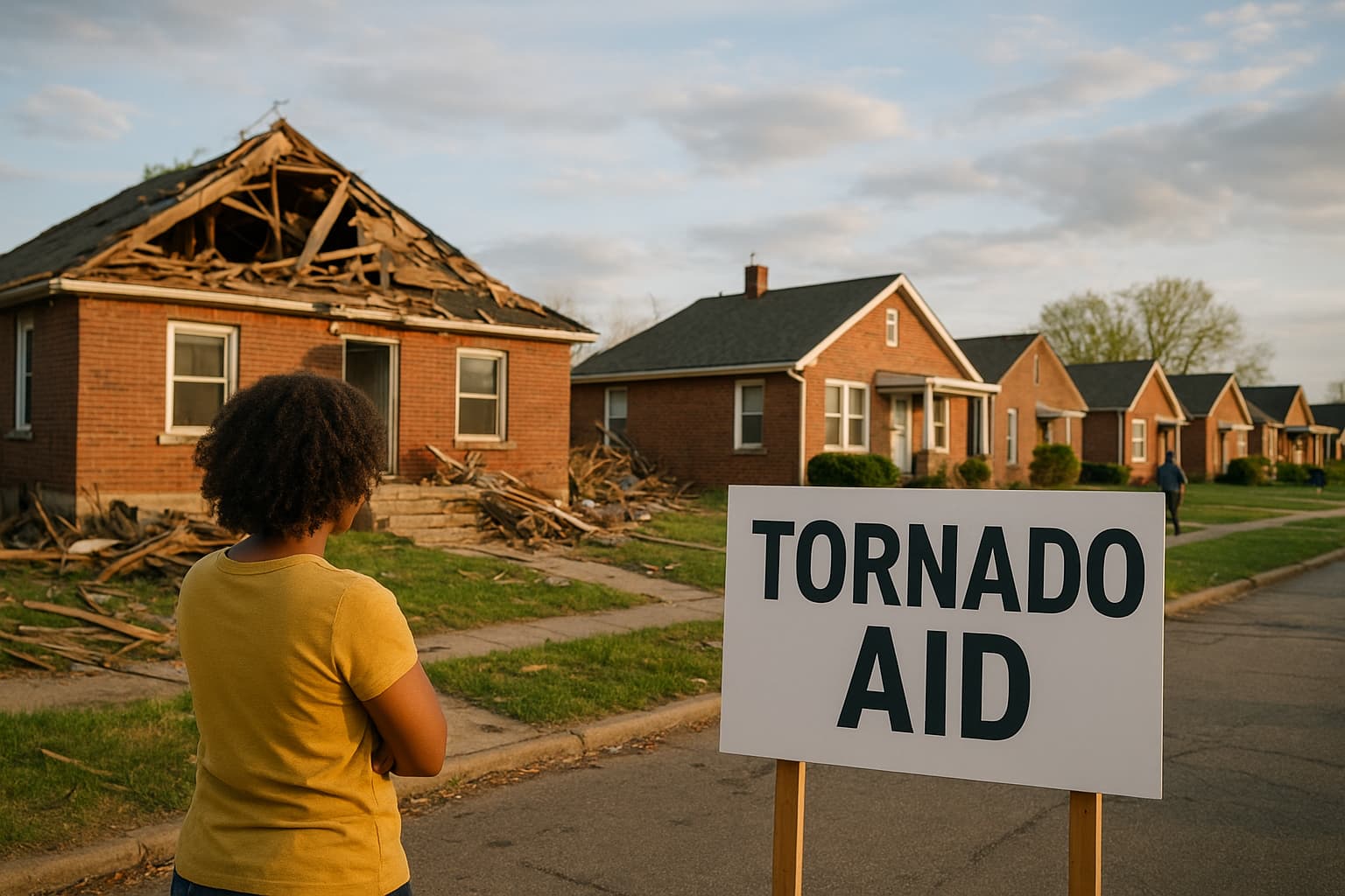 Black Homeowners Still Awaiting Tornado Aid One Year Later
