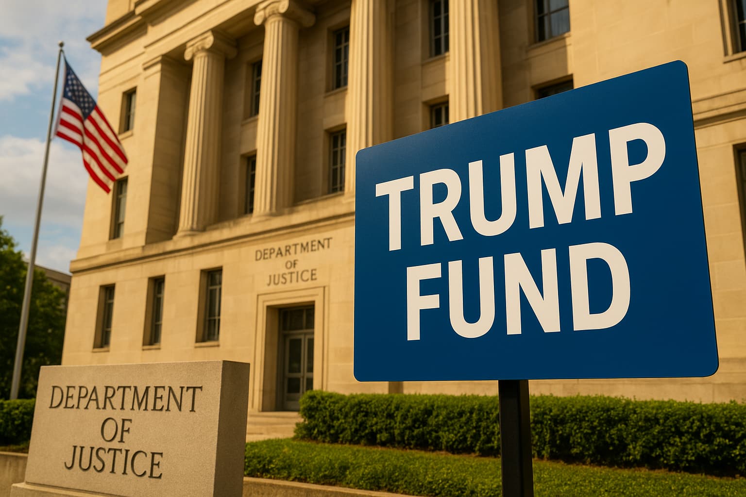Justice Department to Comply with Court Order Halting Trump Fund